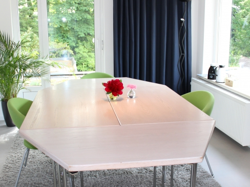 Overzicht van de coachruimte in Brunssum